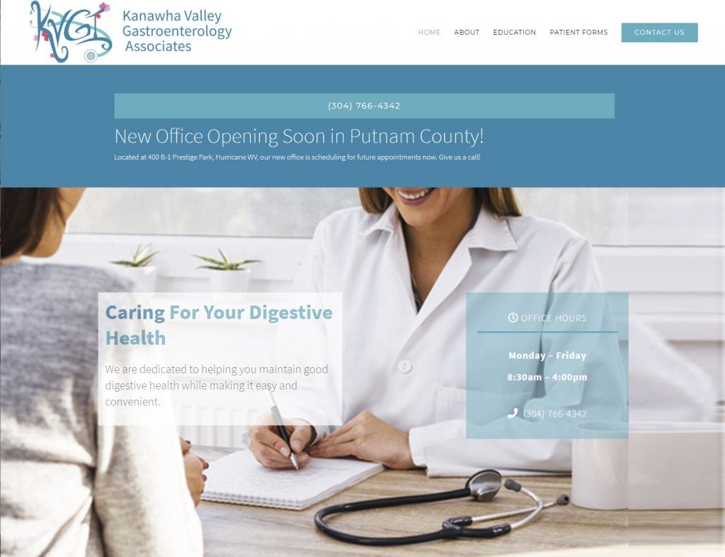 Healthcare Website Design Website Development Charleston WV