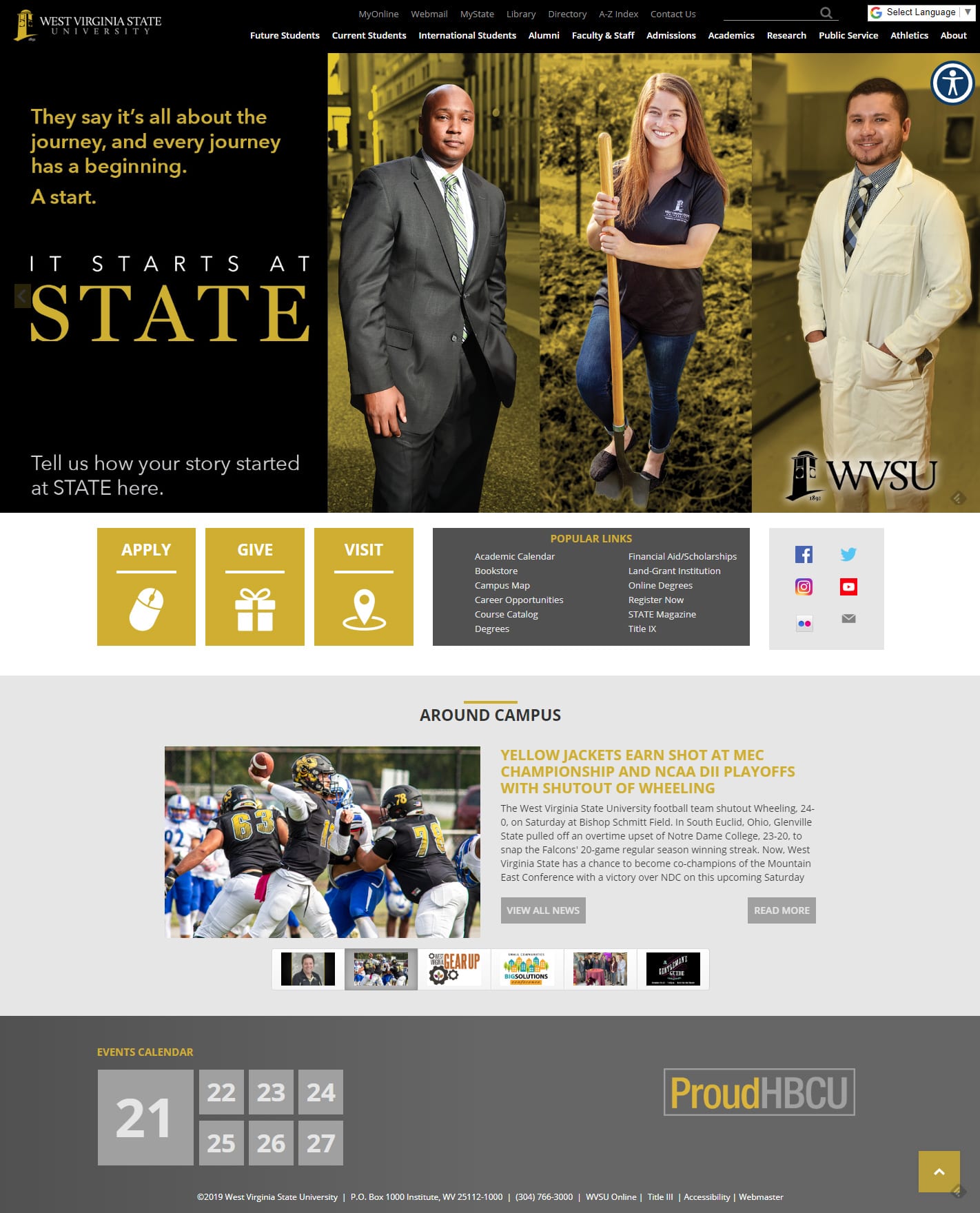West Virginia ADA Complaint University Website Design and Development