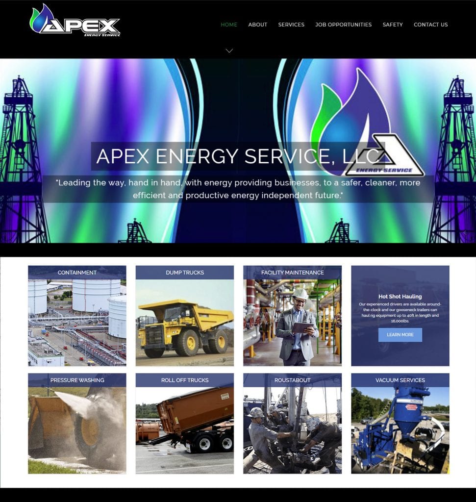 Energy Website Design Pittsburgh PA Application development
